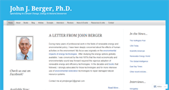 Desktop Screenshot of johnjberger.com